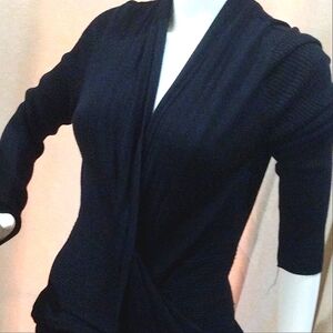 Liz Claiborne Women's Black Cardigan Sweater